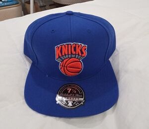 Mitchell & Ness Royal Blue Knicks Cap